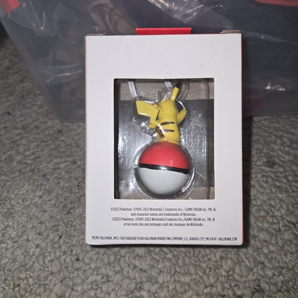 💝 2/$15 or 3/$20  Hallmark Keepsake Pikachu Christmas Ornament - Picture 2 of 3